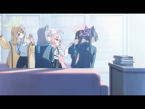 Эндинг — ED1 «Mahiru no Sora no Tsuki» — RED