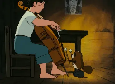 Gauche the Cellist still 6