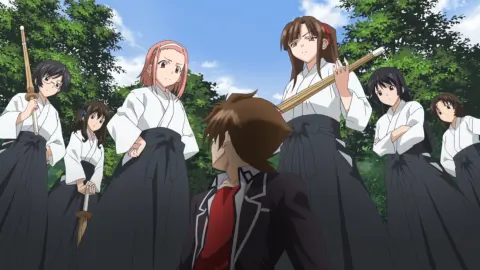 Кадр 8 из аниме «Старшая школа DxD»