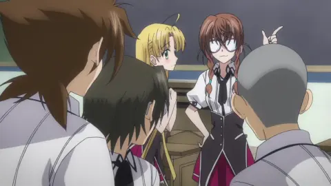 Кадр 6 из аниме «Старшая школа DxD New»