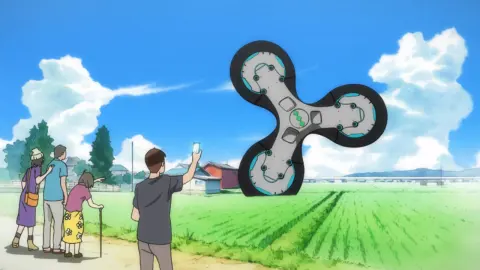 Gatchaman Crowds Insight still 4
