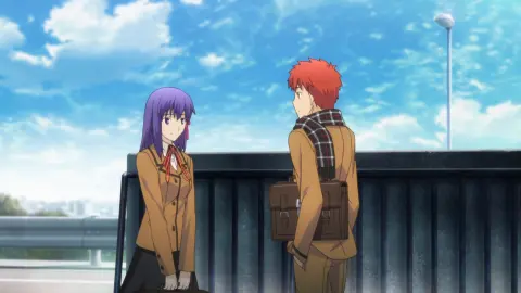 Кадр 8 из аниме «Судьба/Ночь схватки: Бесконечный мир клинков»