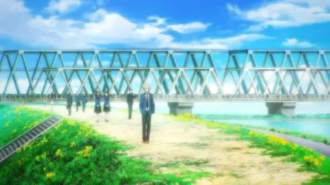 Aoharu x Machinegun still 7