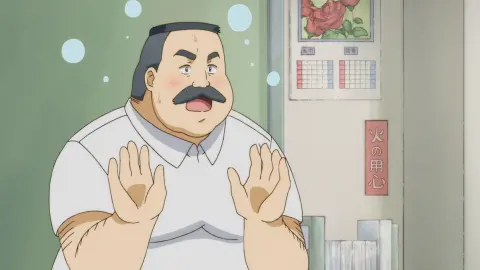 Кадр 4 из аниме «Дядя и зефир»