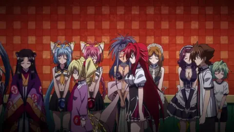 Кадр 11 из аниме «Старшая школа DxD: Рождение — Эпизод 13»