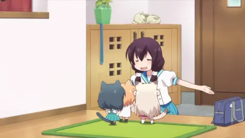 Кадр 5 из аниме «Кошачьи дни»