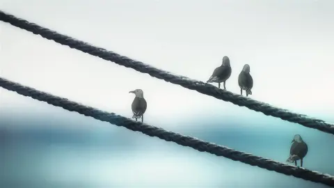 Кадр 2 из аниме «Дальше, чем космос»