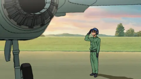 Dragon Pilot: Hisone and Masotan still 3