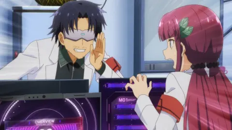 Miss Kuroitsu from the Monster Development Department still 9