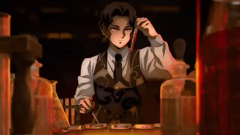 Кадр 10 из аниме «Клинок, рассекающий демонов: Деревня кузнецов»