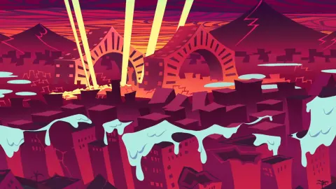 Кадр 9 из аниме «Труська, Чулко и пресвятой Подвяз 2»