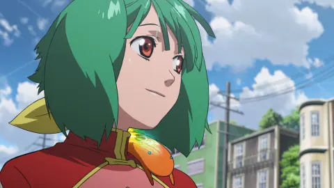 Macross Frontier: The False Songstress still 4