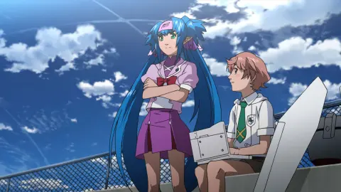 Macross Frontier: The False Songstress still 6