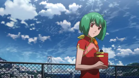 Macross Frontier: The False Songstress still 7