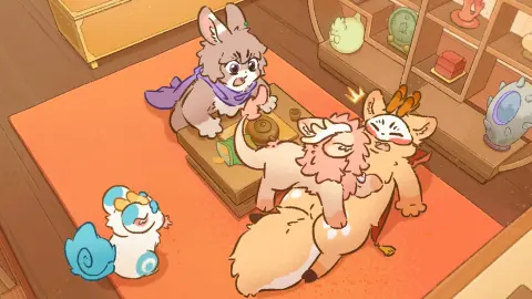 Кадр 11 из аниме «Мифические звери 4»