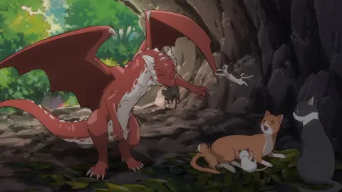 The Cat and the Dragon still 11