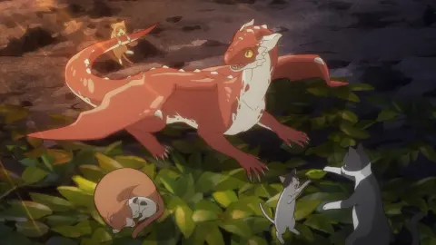The Cat and the Dragon still 12