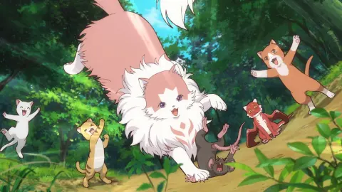 The Cat and the Dragon still 4