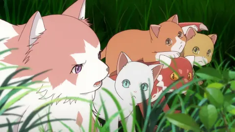 The Cat and the Dragon still 8