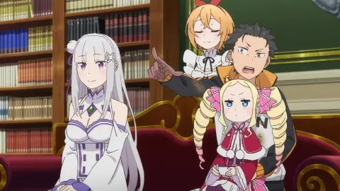 Кадр 5 из аниме «Re:Zero. Жизнь с нуля в альтернативном мире 4»