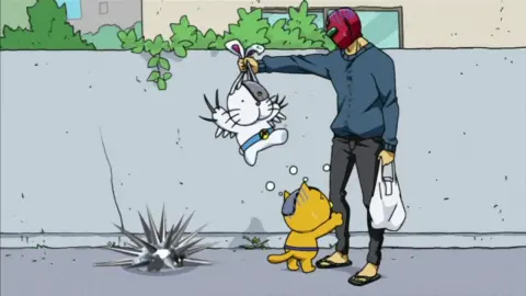 Кадр 10 из аниме «Астро-боец Санред 2»