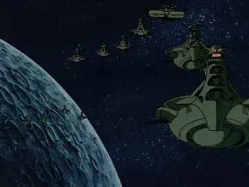 Кадр 2 из аниме «Мобильный воин Гандам»